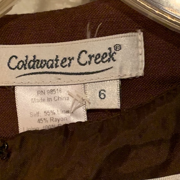 Coldwater Creek 2PC Dress Set - Picture 2 of 8